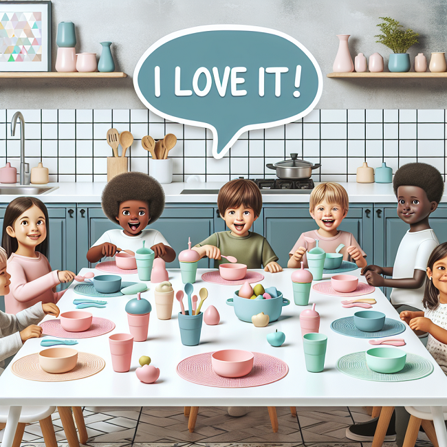 Что делает силиконовую детскую посуду популярным выбором среди родителей?